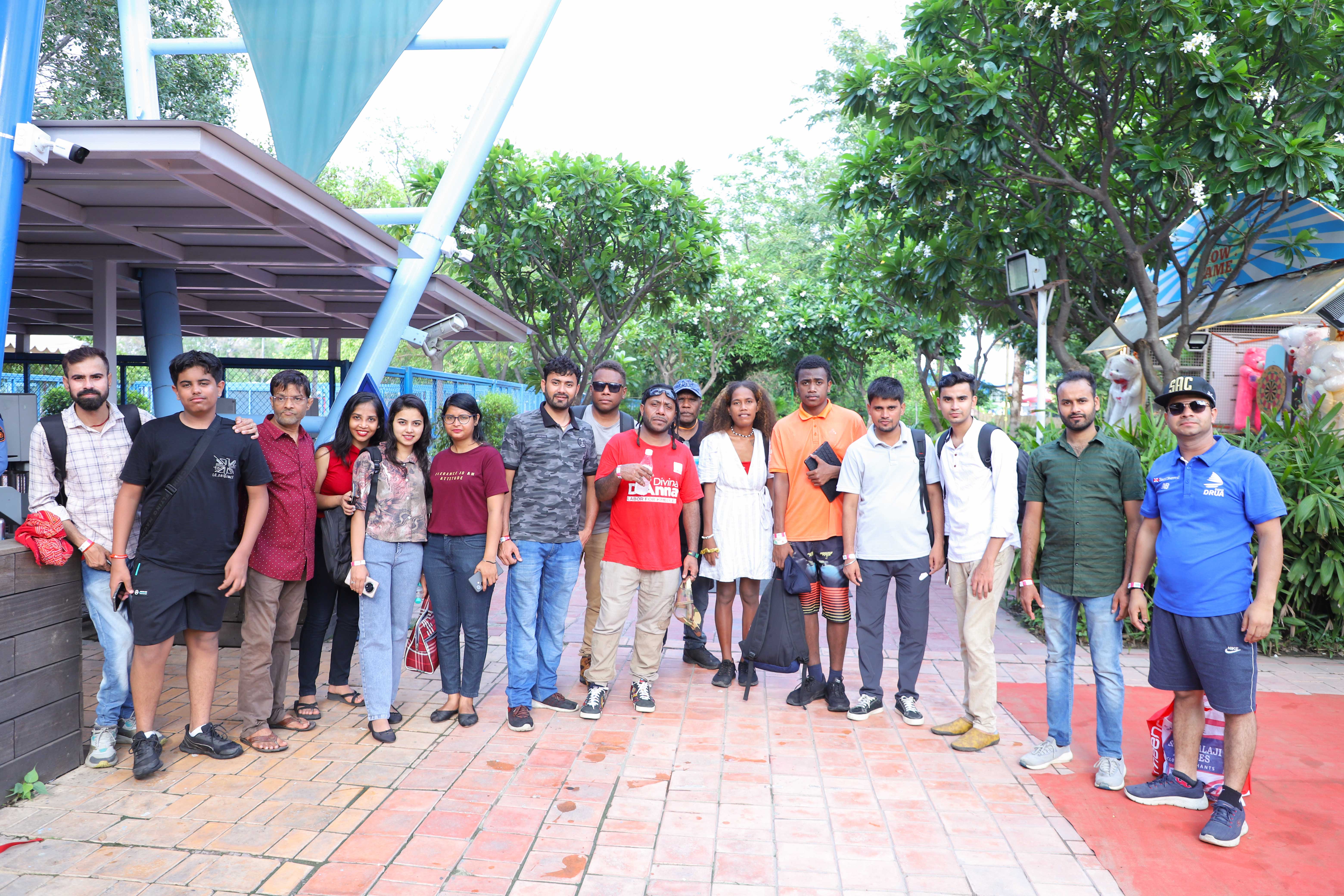 Splash of Joy at the Water Park